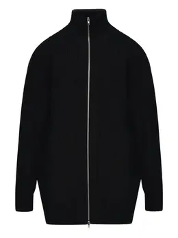 MM6 Maison Margiela: Чёрная куртка 