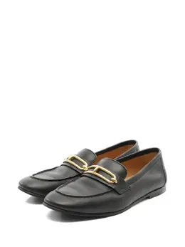 Hermès Pre-Owned: Чёрные лоферы 