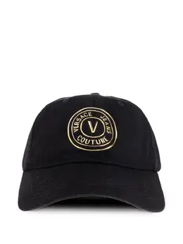 Versace Jeans Couture: Чёрная кепка 
