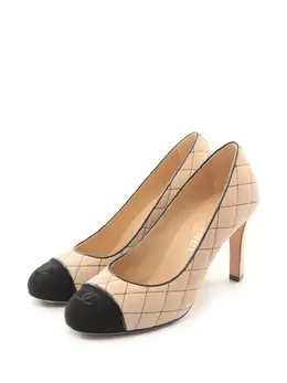 CHANEL Pre-Owned: Бежевые туфли 