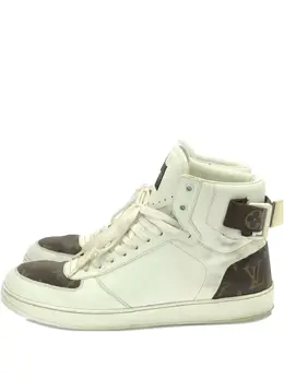 Louis Vuitton Pre-Owned: Белые кроссовки 