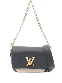 Louis Vuitton Pre-Owned: Чёрная сумка 