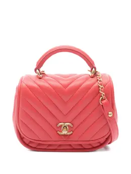 CHANEL Pre-Owned: Розовая сумка 