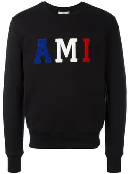 Ami Alexandre Mattiussi: Чёрный свитшот  Ami