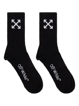 Off-White: Чёрные носки  Arrow