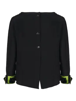 Prada Pre-Owned: Блуза с манжетами 