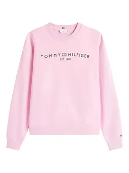 Tommy Hilfiger: Розовый свитшот 