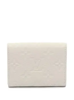 Louis Vuitton Pre-Owned: Белый кошелёк 