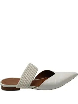 Malone Souliers: Белые сабо 
