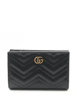 Gucci Pre-Owned: Чёрный кошелёк 