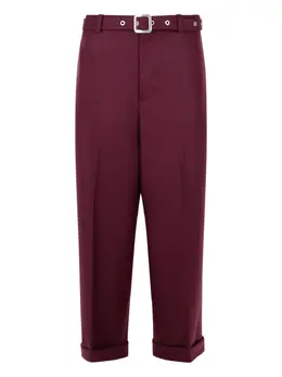 Jil Sander: Брюки из шерсти 