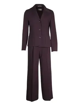 Max Mara: Фиолетовый костюм 