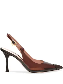 Gianvito Rossi: Коричневые туфли 