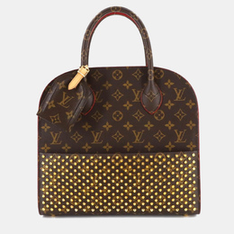 Louis Vuitton: Коричневая сумка 