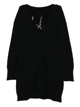 Yohji Yamamoto: Трикотажное пальто 