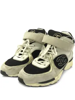 CHANEL Pre-Owned: Белые кроссовки 