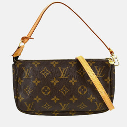 Louis Vuitton: Коричневі сумки  Pochette Accessoires