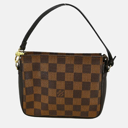 Louis Vuitton: Коричневая сумка 