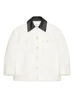 Givenchy: Кожаная куртка 