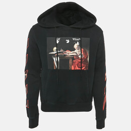 Off-White: Чорні світшоти  Caravaggio