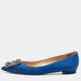 Manolo Blahnik: Голубые балетки  Hangisi