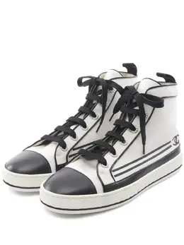 CHANEL Pre-Owned: Белые кроссовки 