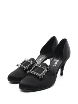 CHANEL Pre-Owned: Чёрные туфли 