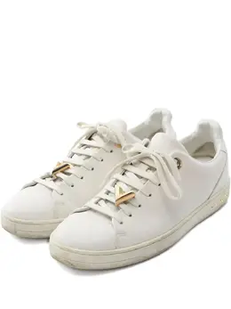 Louis Vuitton Pre-Owned: Белые кроссовки 