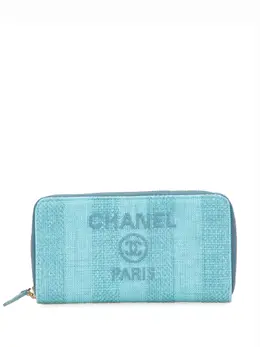 CHANEL Pre-Owned: Голубой кошелёк 