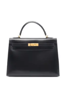 Hermès Pre-Owned: Чёрная сумка 