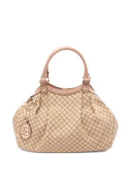 Gucci Pre-Owned: Бежевая сумка 