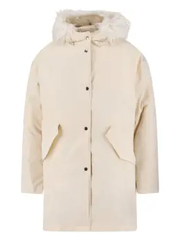 Jil Sander: Пуховик с капюшоном 