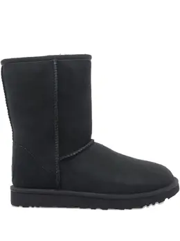 UGG: Чёрные ботинки 