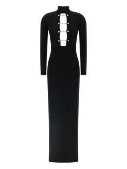 Elisabetta Franchi: Платье с открытой спиной 