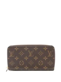 Louis Vuitton Pre-Owned: Коричневый кошелёк 