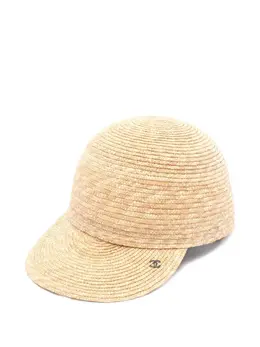 CHANEL Pre-Owned: Бежевая кепка 