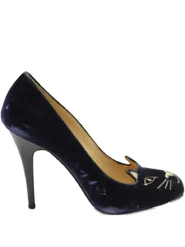 Charlotte Olympia: Синие туфли 
