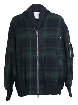 sacai: Тёмная куртка 