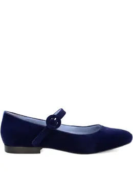 Blue Bird Shoes: Синие балетки 