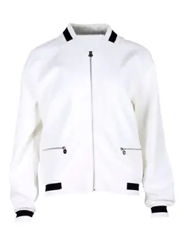 CHANEL Pre-Owned: Белая куртка 