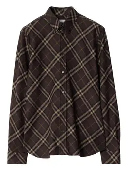 Burberry: Хлопковая рубашка 