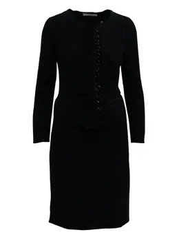 Prada Pre-Owned: Чёрная юбка 