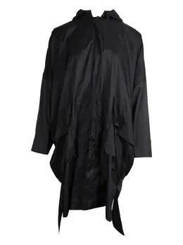 Issey Miyake Pre-Owned: Плащ с капюшоном 