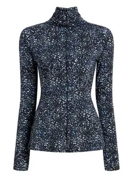 Proenza Schouler White Label: Голубой свитер 