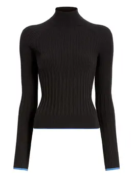 Proenza Schouler White Label: Чёрный свитер 