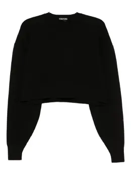 TOM FORD: Чёрный свитер 