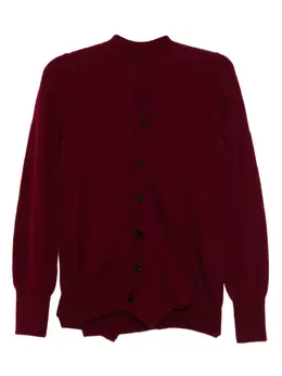 Yohji Yamamoto: Кардиган с v-образным вырезом 