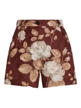 Dolce & Gabbana: Шорты  Rose с принтом