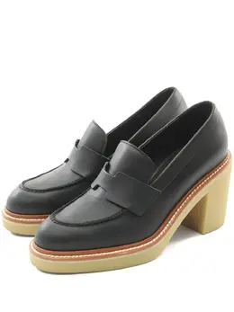 Hermès Pre-Owned: Синие лоферы 