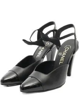 CHANEL Pre-Owned: Чёрные туфли 